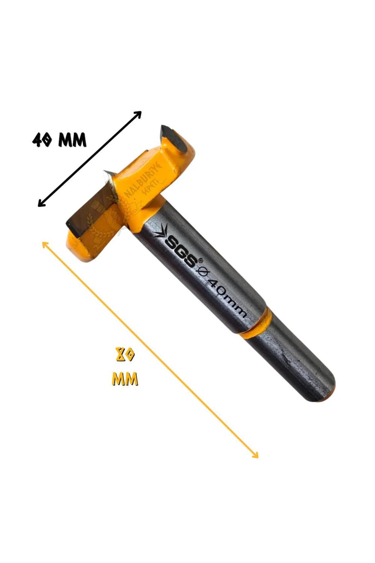 Menteşe Frezesi Matkap Ucu - 40 mm. - 1 Adet Fiyatı, Yorumları ve Özellikleri