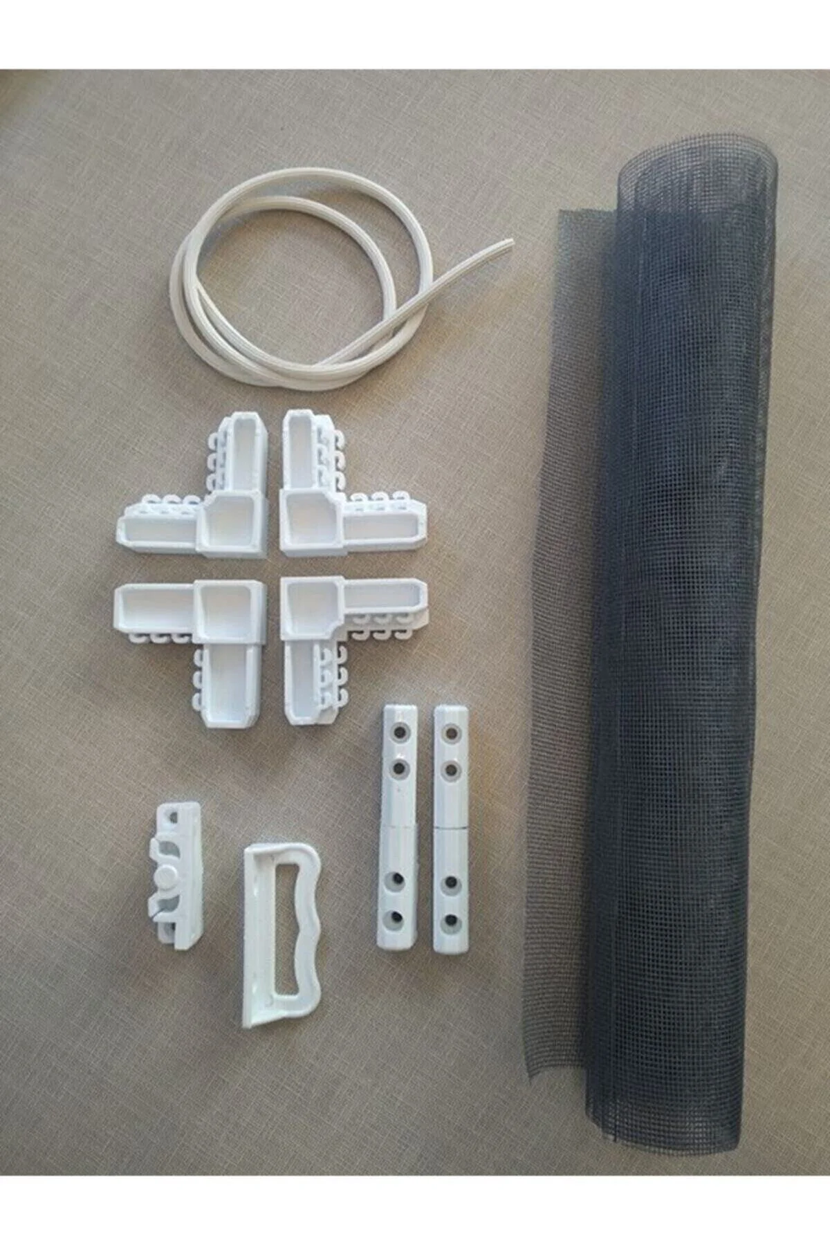 Menteşeli Beyaz Pencere Sinekliği