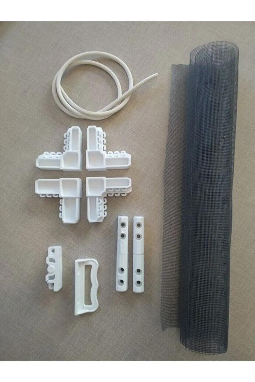 Menteşeli Beyaz Pencere Sinekliği