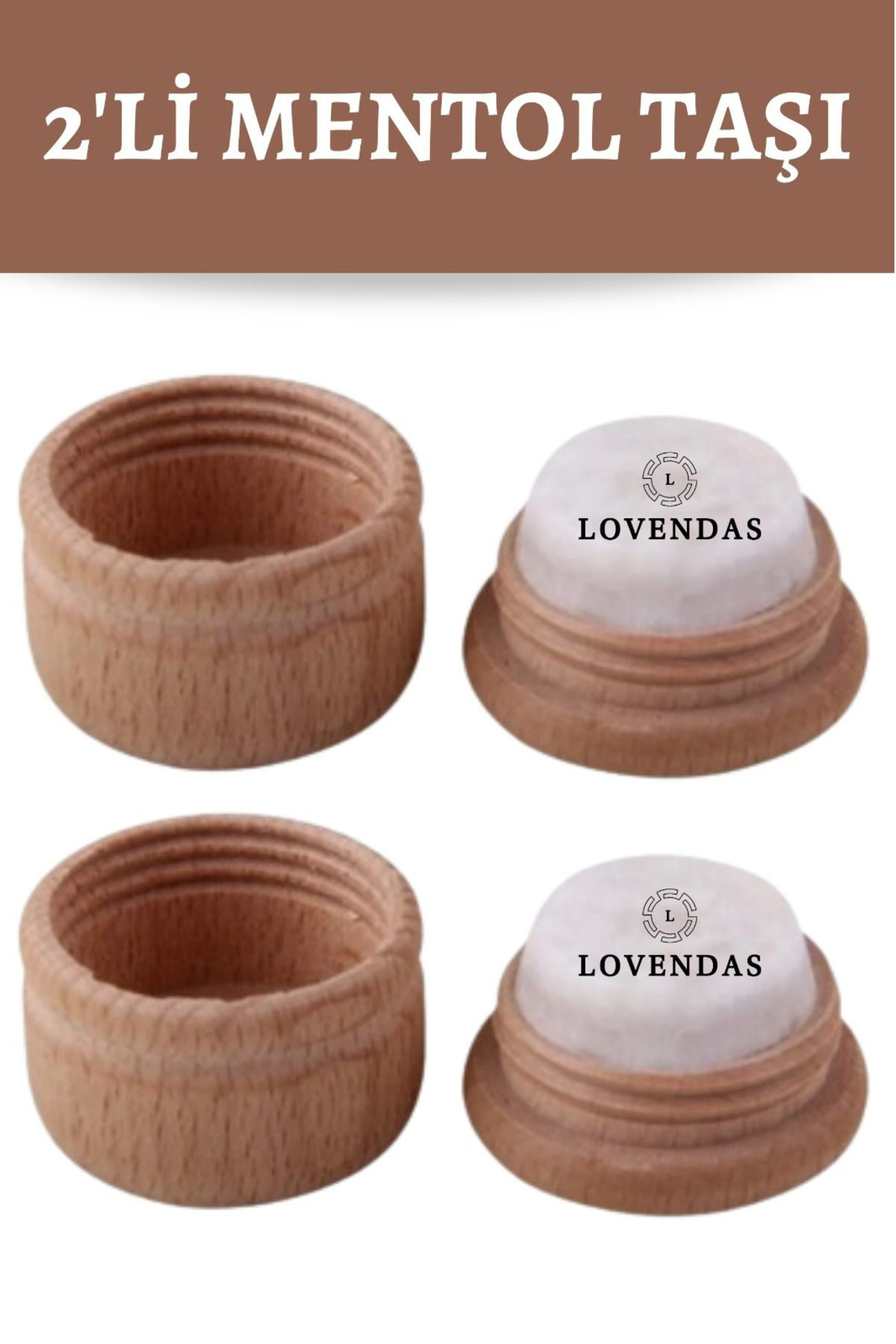 Lovendas Mentol Taşı 2 Adet