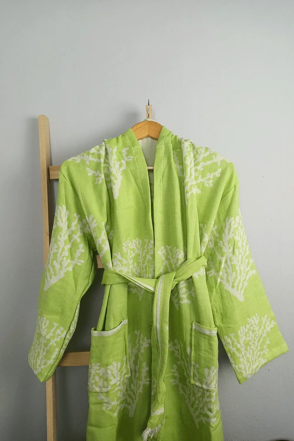 Mercan Double Face Peştemal Bornoz