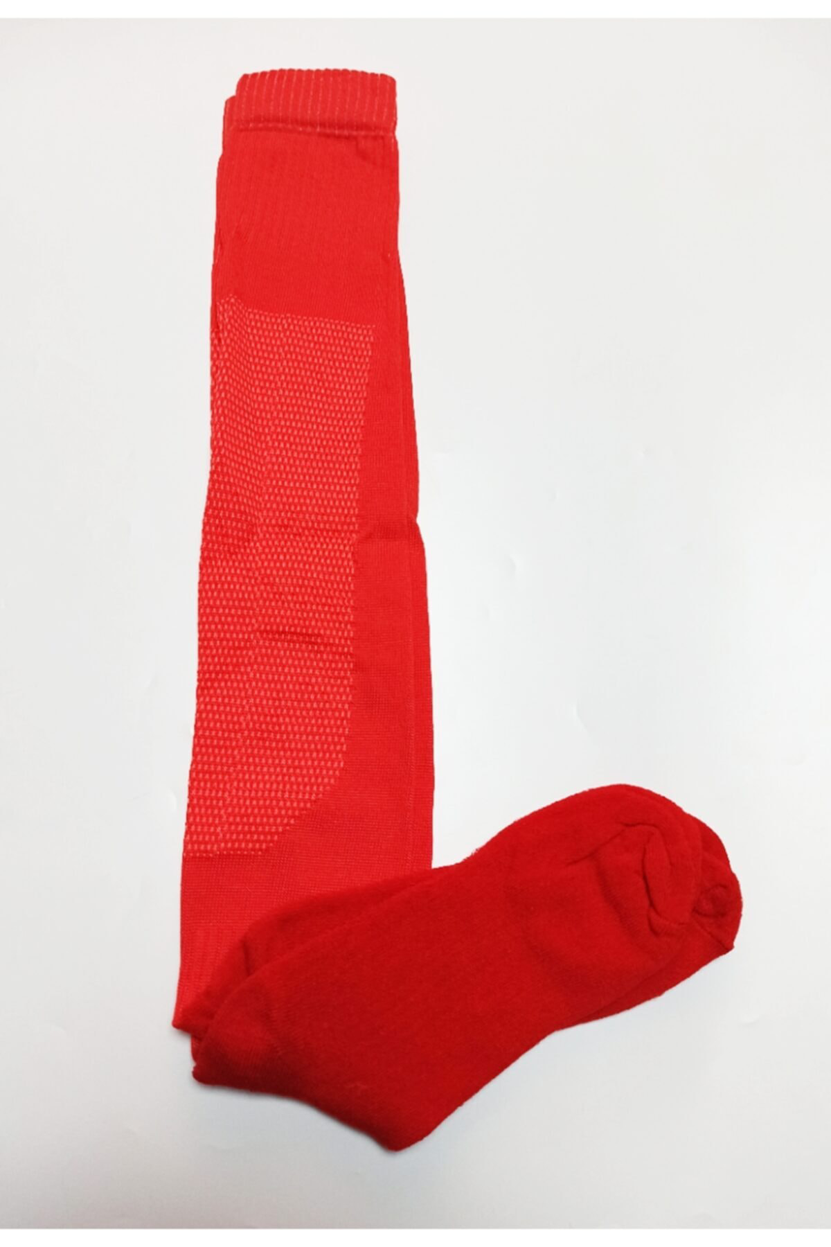 K18moda Mercan Kırmızı Futbolcu Tozluğu Çorap 1 Çift 40-44