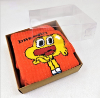 Tükkan Accessories Mercan Renk Çizgi Film Karakteri Kolej Çorap-Çorap3 Tükkan Accessories Mercan Renk Çizgi Film Karakteri Kolej Çorap-Çorap3