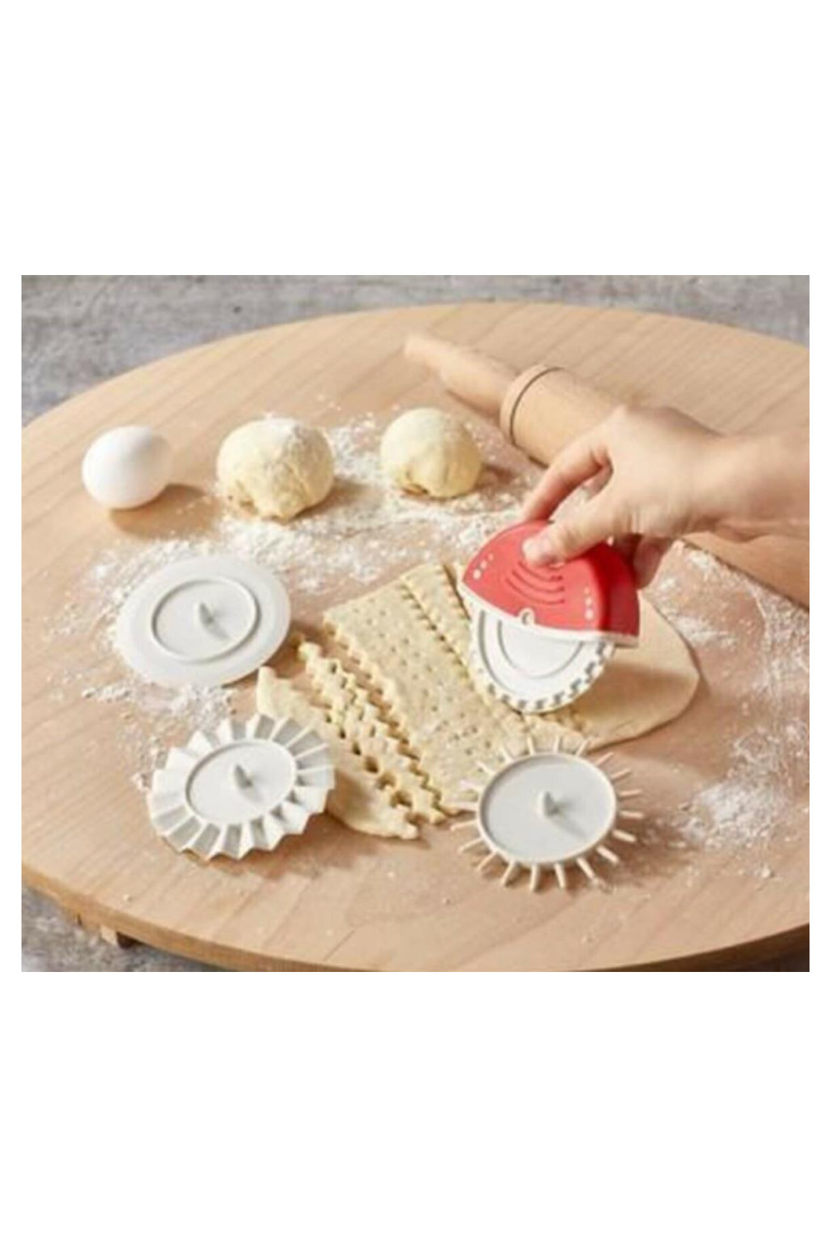 Just Cheap Store Mercan Sun Plastik Hamur Şekillendirme Seti