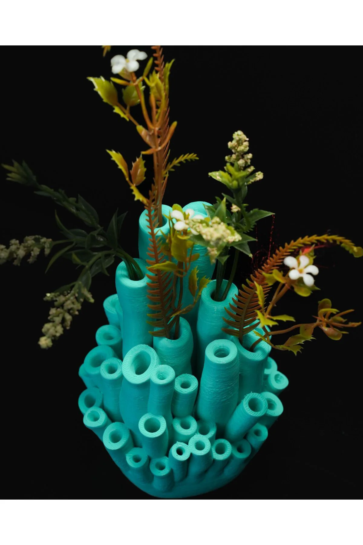 Mercan Temalı Dekoratif Modern Vazo 20 CM Mercan Temalı Dekoratif Modern Vazo 20 CM
