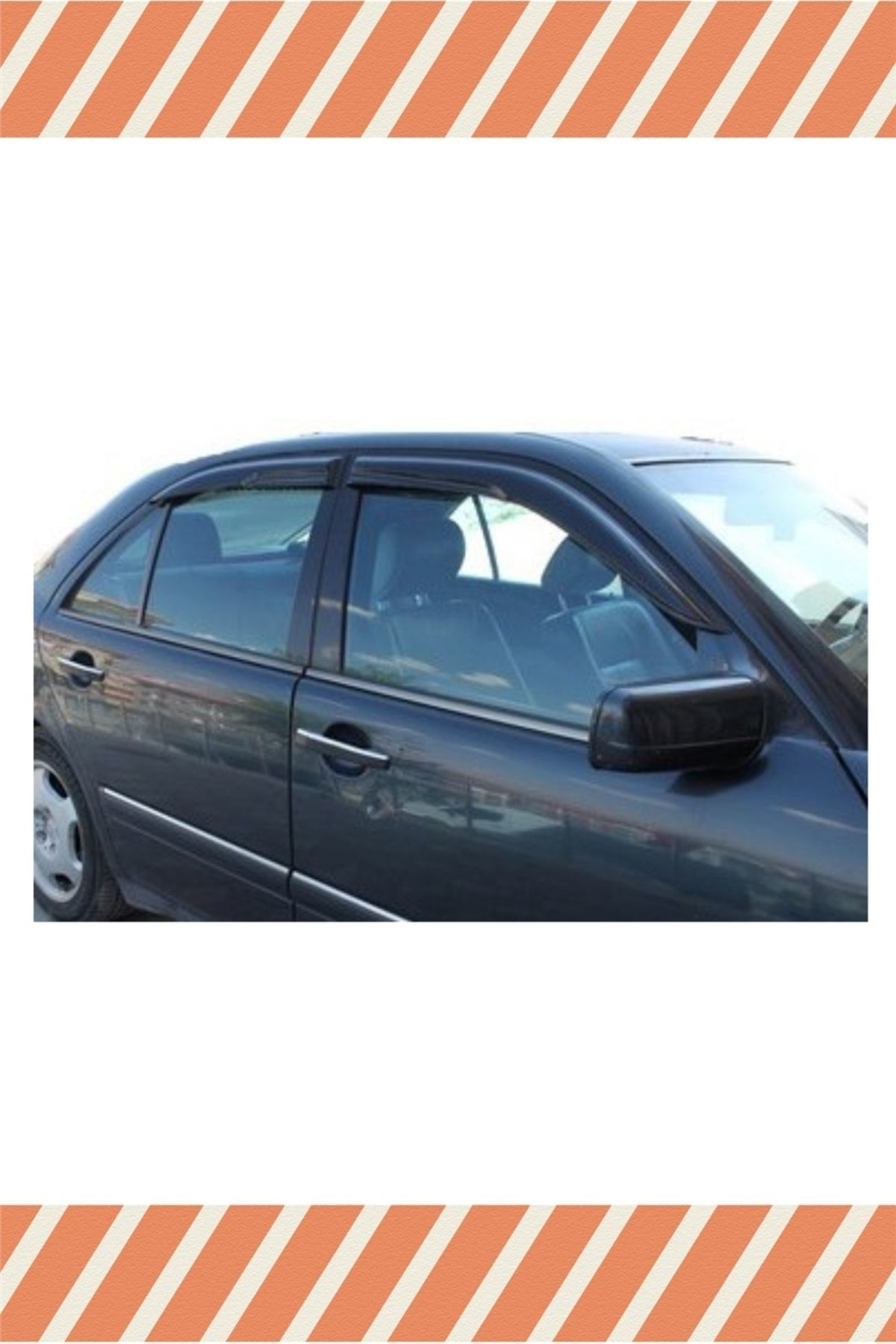 Mercedes 200 E (W210) 1996-2002 4'lü Mügen Tip Cam Rüzgarlığı