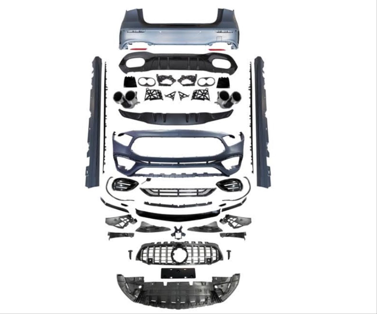 Mercedes A Uyumlu Serisi W177 Hatchback İçin Uyumlu A45 Body Kit 