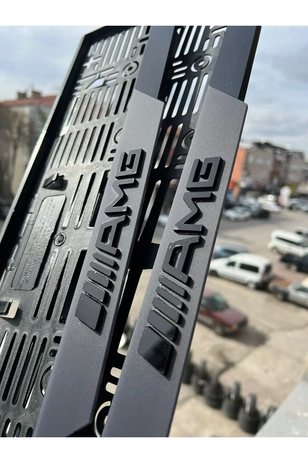 MERCEDES AMG Model Mat Pleksi Plakalık