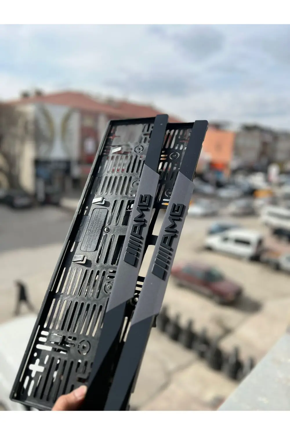 MERCEDES AMG Model Mat Pleksi Plakalık