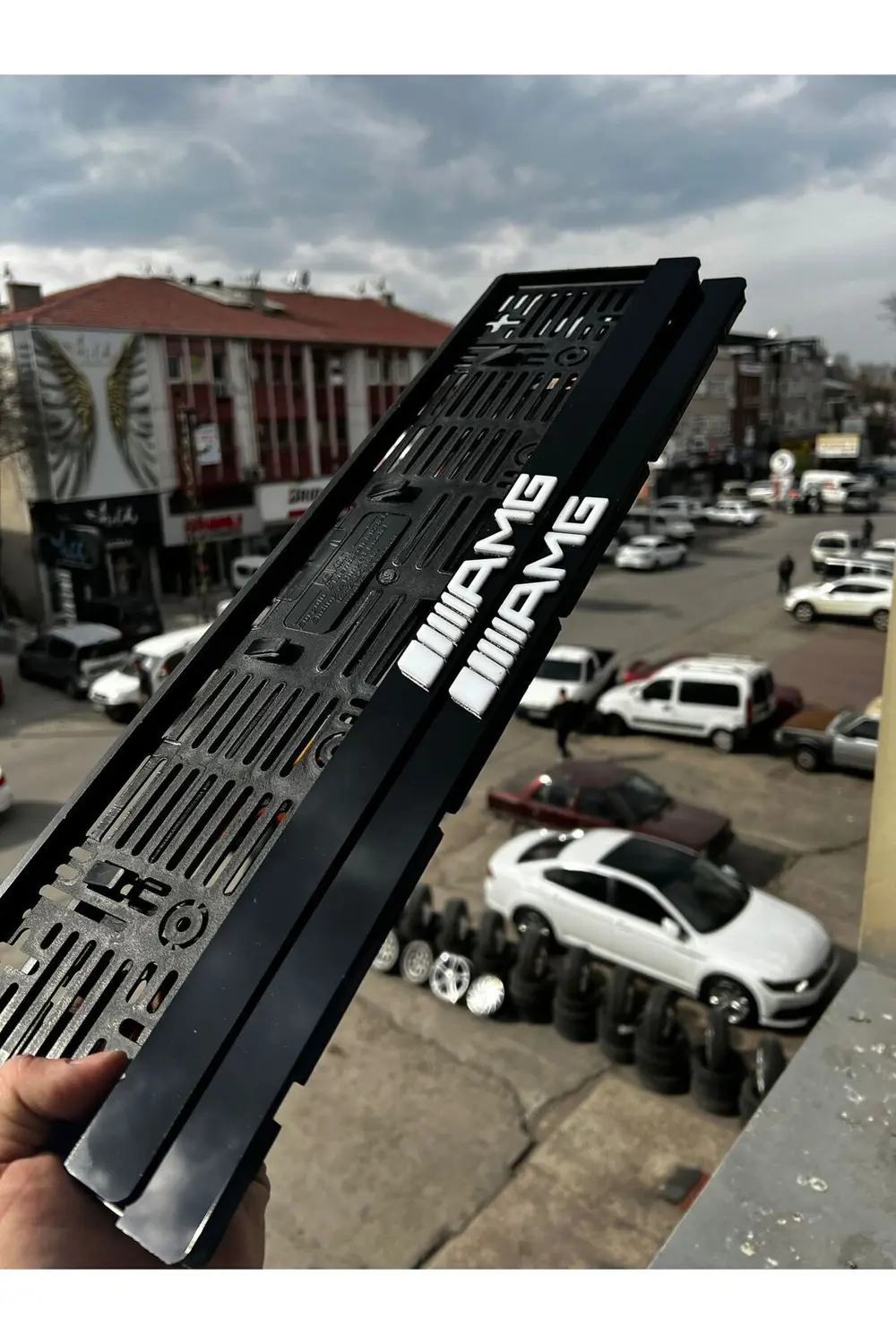 MERCEDES AMG MODEL Uyumlu Pleksi Plakalık