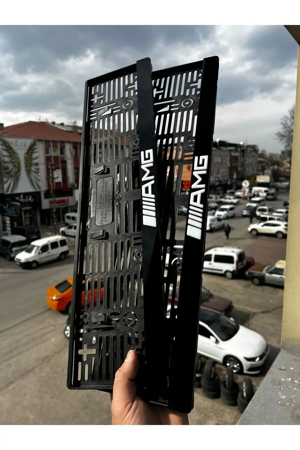 MERCEDES AMG MODEL Uyumlu Pleksi Plakalık