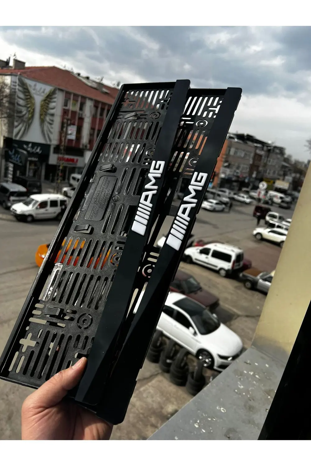 MERCEDES AMG MODEL Uyumlu Pleksi Plakalık