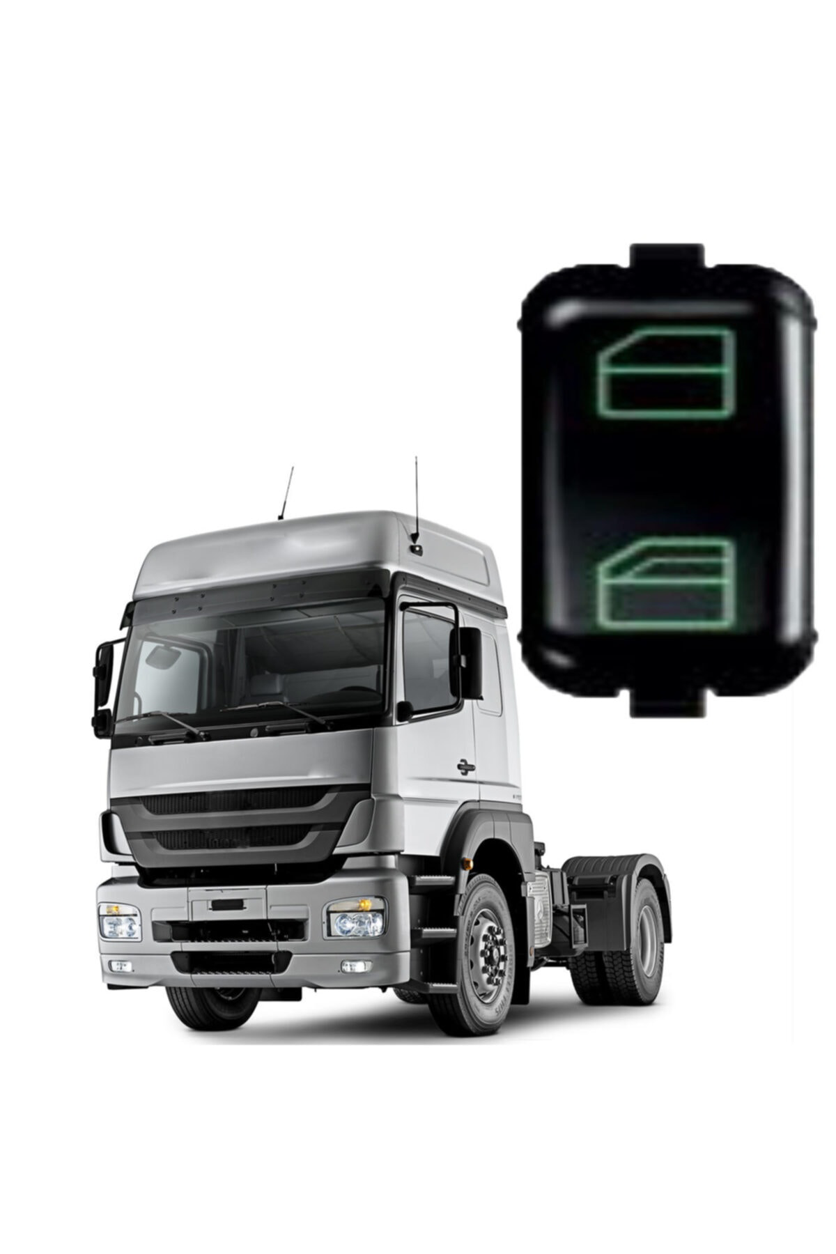 Eng Mercedes Axor Uyumlu Cam Açma Kapama Düğmesi