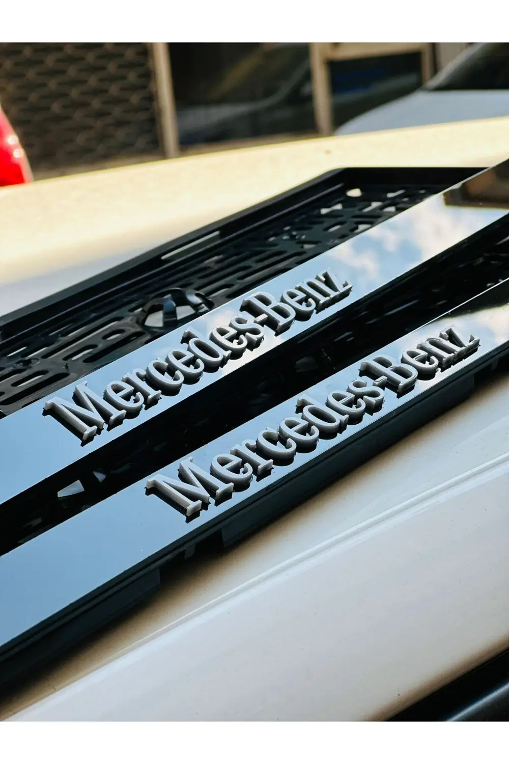 Mercedes-benz Pleksi Kabartma Takmatik Plakalık K.atatürk Imza St