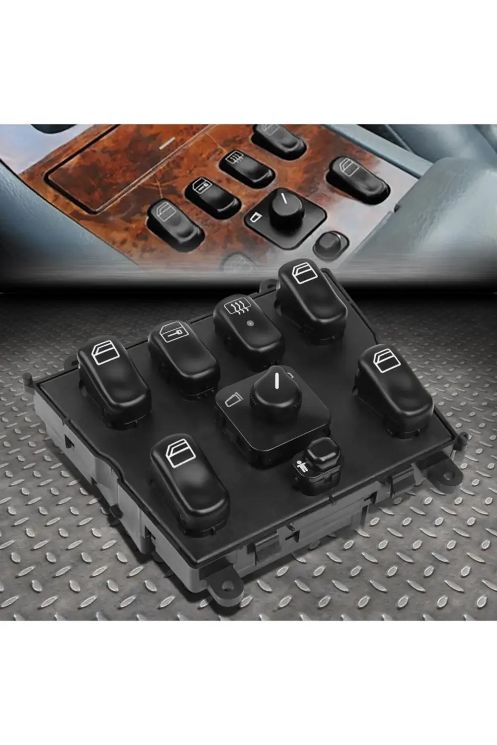 Mercedes Benz W163 Ml Serisi Uyumlu Cam Düğmesi Takımı 1998--2003