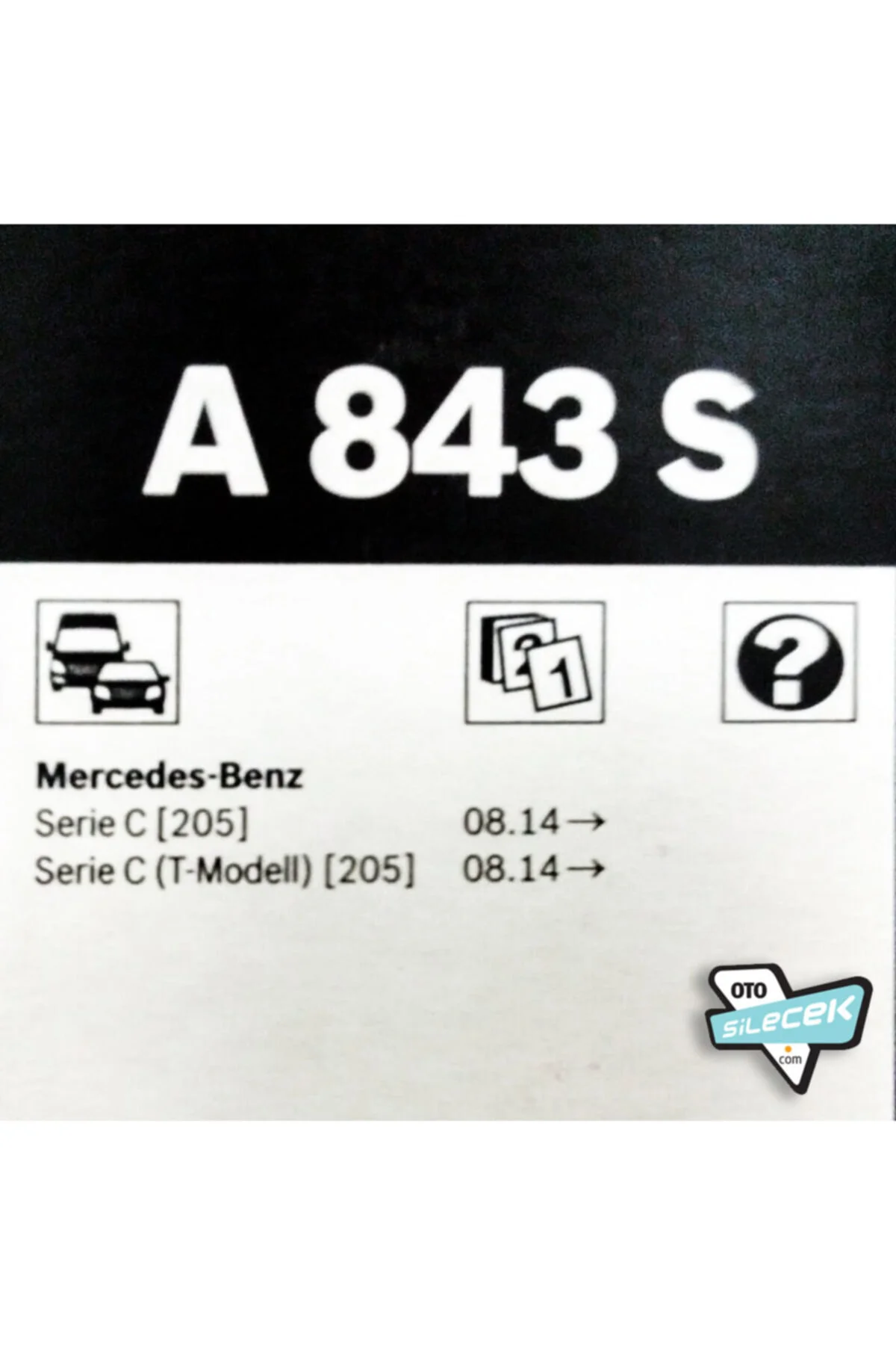 Mercedes C Kasa W205 Estate Aerotwin Silecek Takımı 2014-... Mercedes C Kasa W205 Estate Aerotwin Silecek Takımı 2014-...