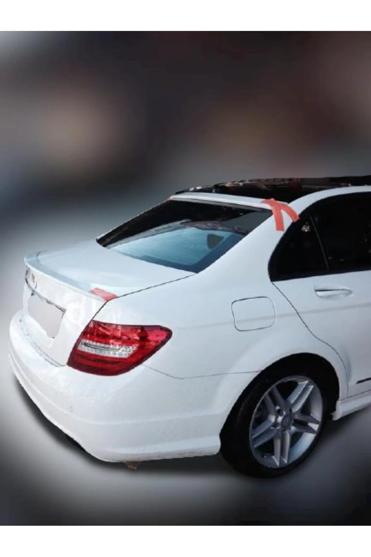 MERCEDES C SERİSİ 2009-2014 ASTARLI GENİŞ ANATOMİK SPOİLER