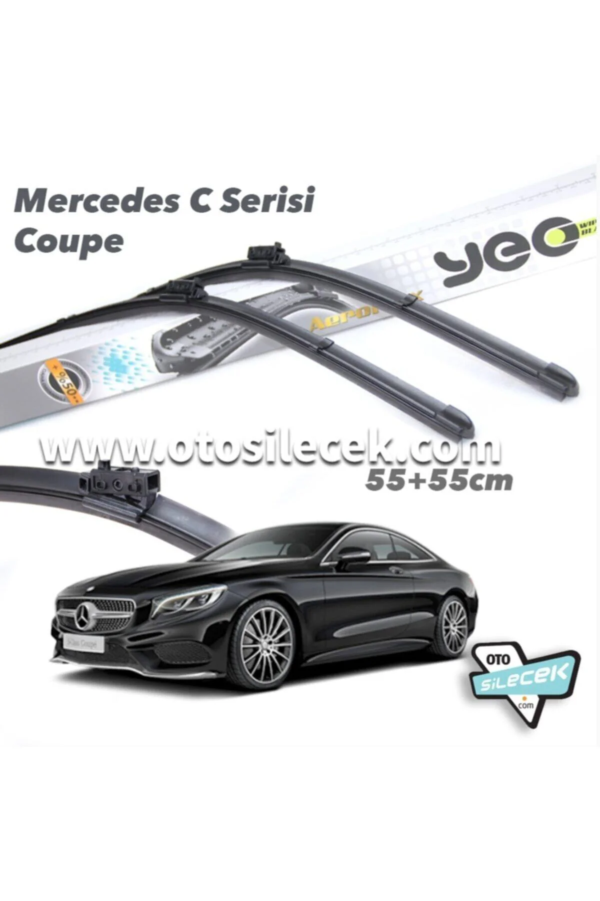 Mercedes C Serisi Coupe Aeroflex Silecek Takımı 2015-...