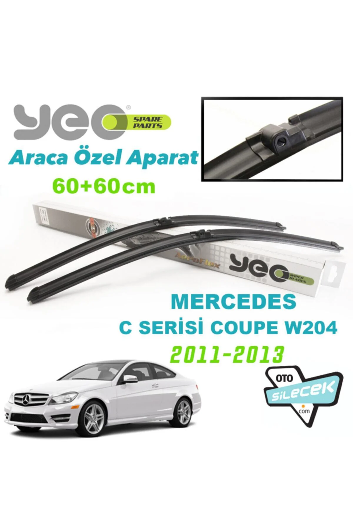 Mercedes C Serisi Coupe W204 Silecek Takımı 2011-2013