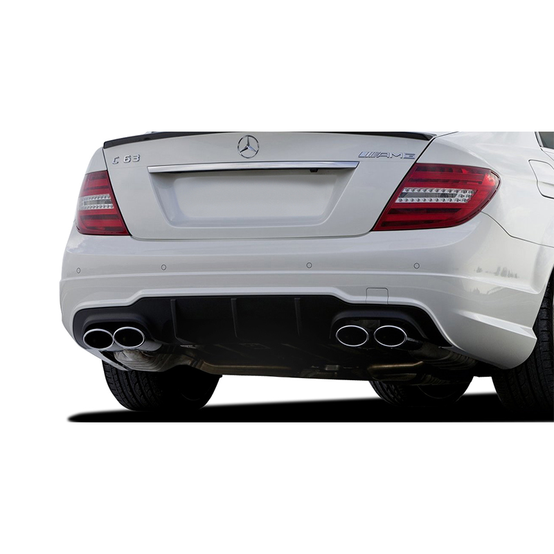 Mercedes C Uyumlu Serisi W204 (2012-2014) Makyajlı Arka Tampon Ek
