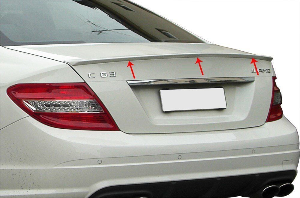 Drs Tuning Mercedes C Uyumlu W204 Spoiler Bagaj Gt Fiber 2007-2013