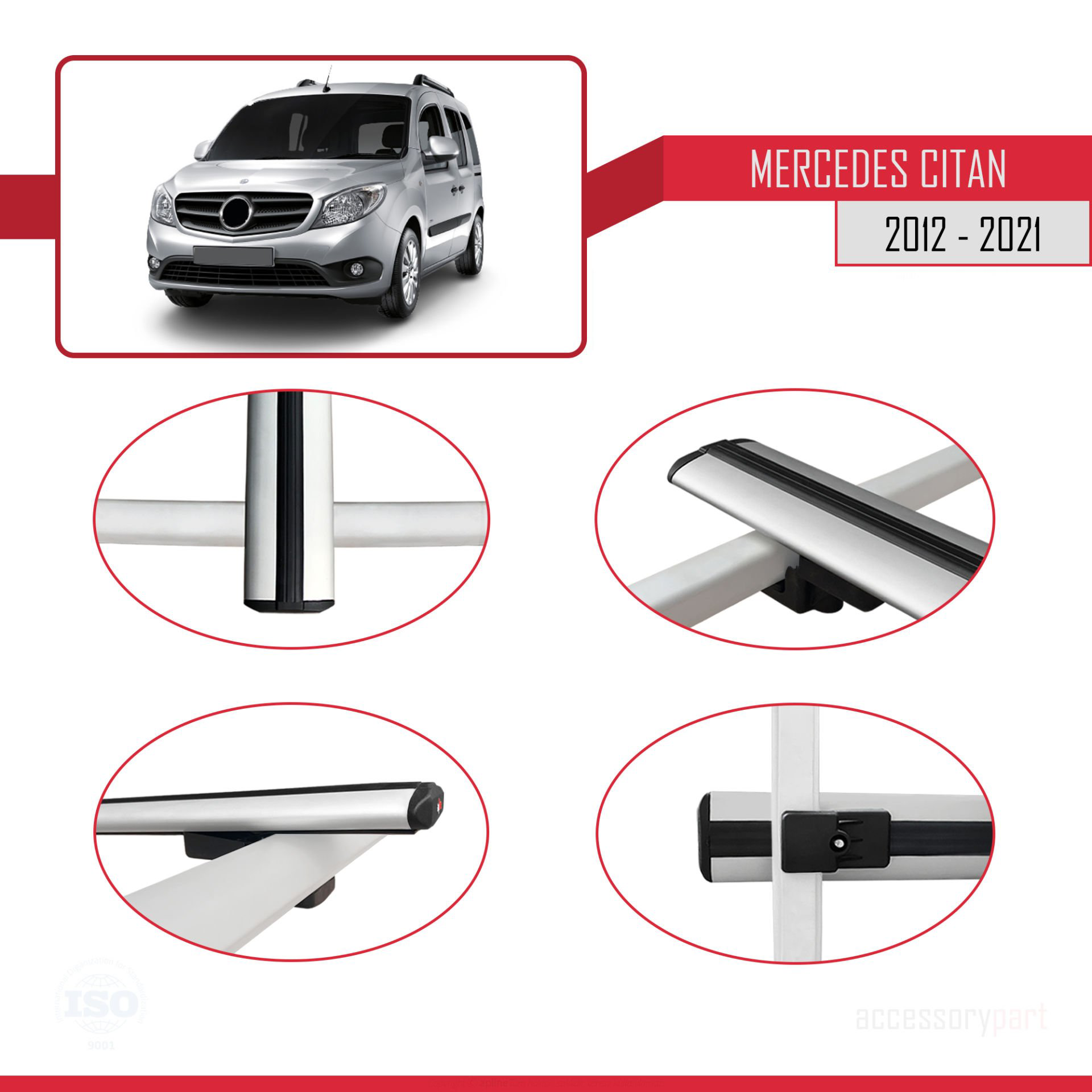 Mercedes Citan 2012-2021 (W415) Arası ile uyumlu Basic Model Ara 
