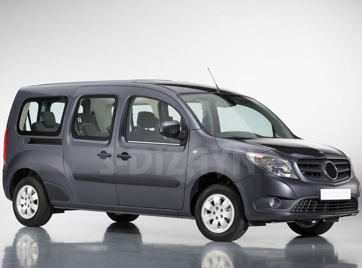 Mercedes Citan Uyumlu Krom Cam Çıtası 2 Parça. 2013 Üzeri Mercedes Citan Uyumlu Krom Cam Çıtası 2 Parça. 2013 Üzeri