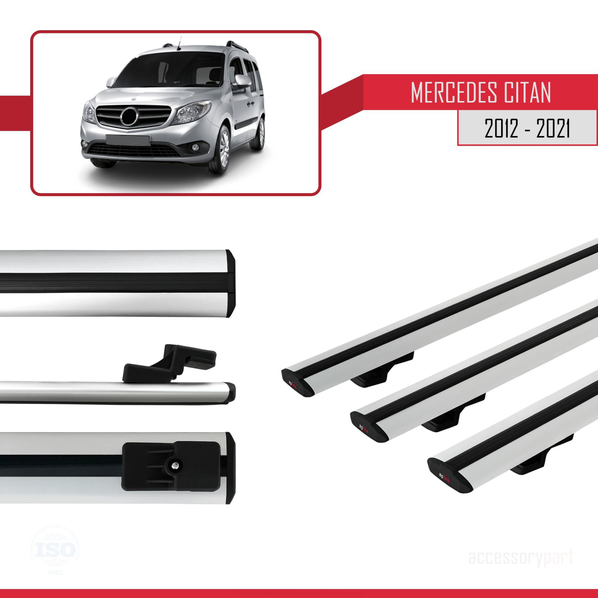 Mercedes Citan 2012-2021 (W415) Arası ile uyumlu Basic Model Ara 