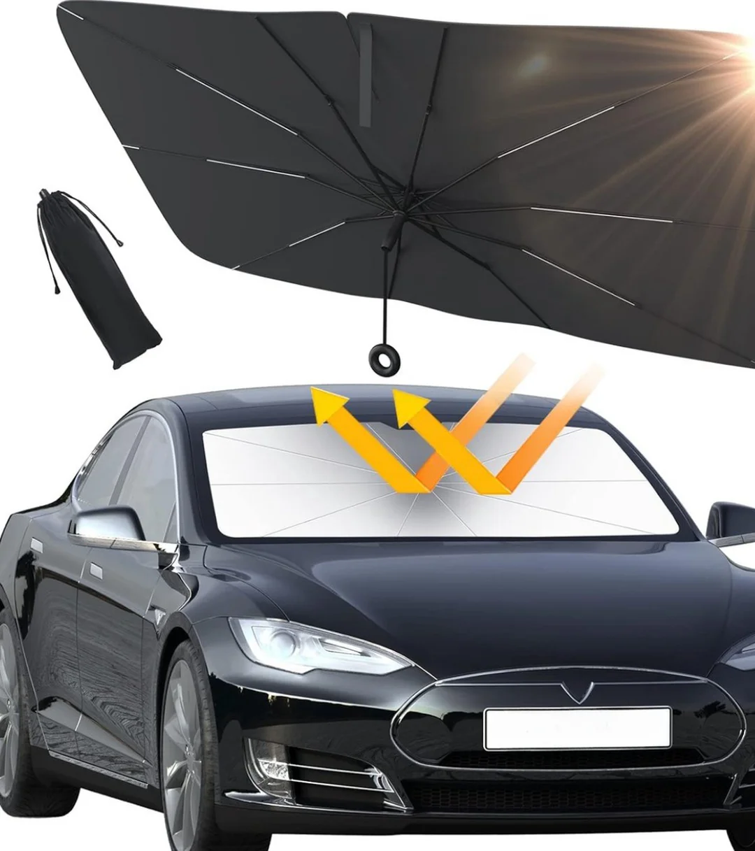 Mercedes Cla, Audi A5, Bmw 4 Serisi, Vw Arteon, Toyota Camry Uyumlu Oto Şemsiye - Lisinya