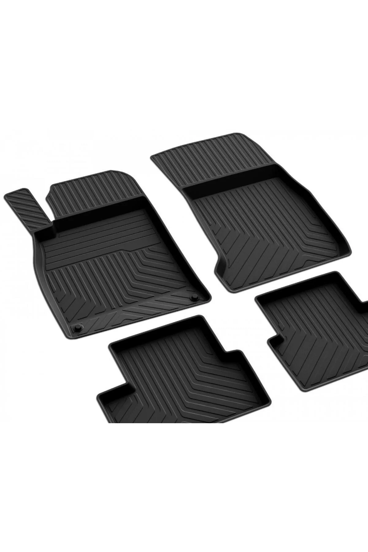 Mercedes CLA Serisi W117 SW Meliset 4D Havuzlu Kauçuk Paspas 2013 2019
