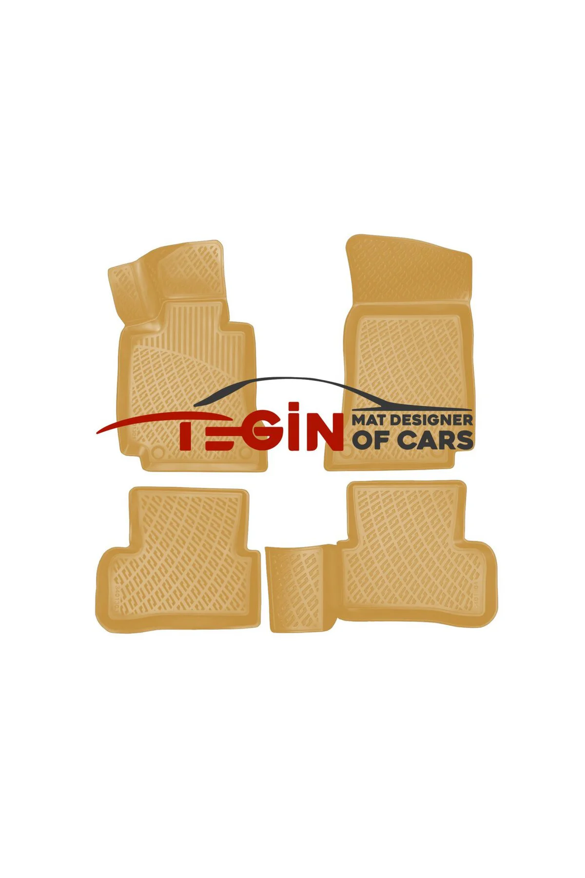 Mercedes Clk W209 2002-2010 1.4/1.6 Bej 3D Havuzlu Paspas