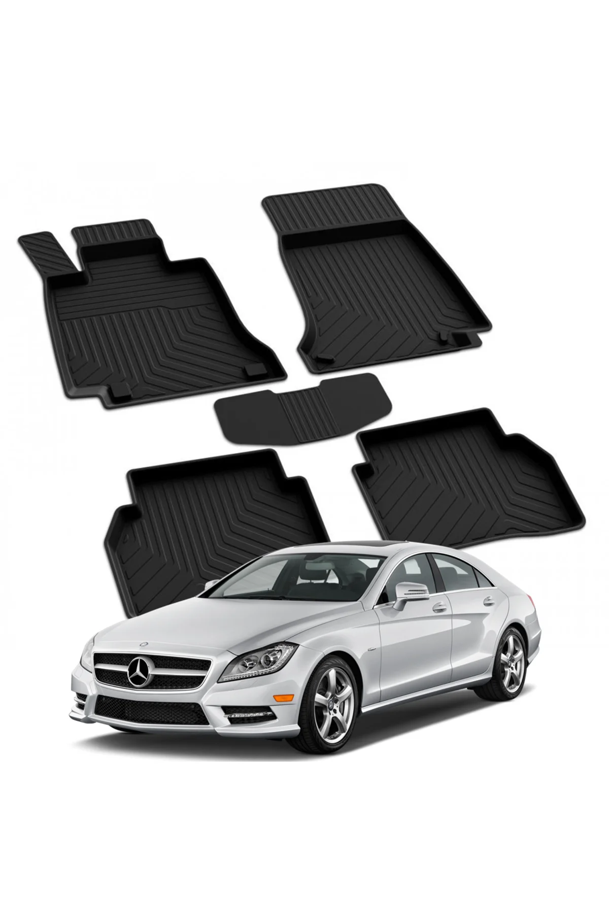 MERCEDES CLS C218 2010-2018  Model Yılları İçin Uyumlu Yeo 4D Havuzlu Paspas Takımı Fiyatı, Yorumları ve Özellikleri