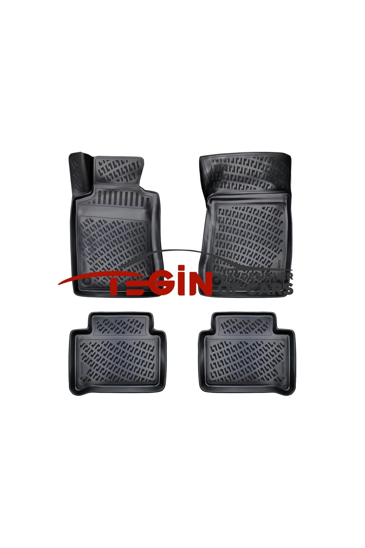 Mercedes Cls C219 2004-2010 Otomatik Siyah 3D Havuzlu Paspas