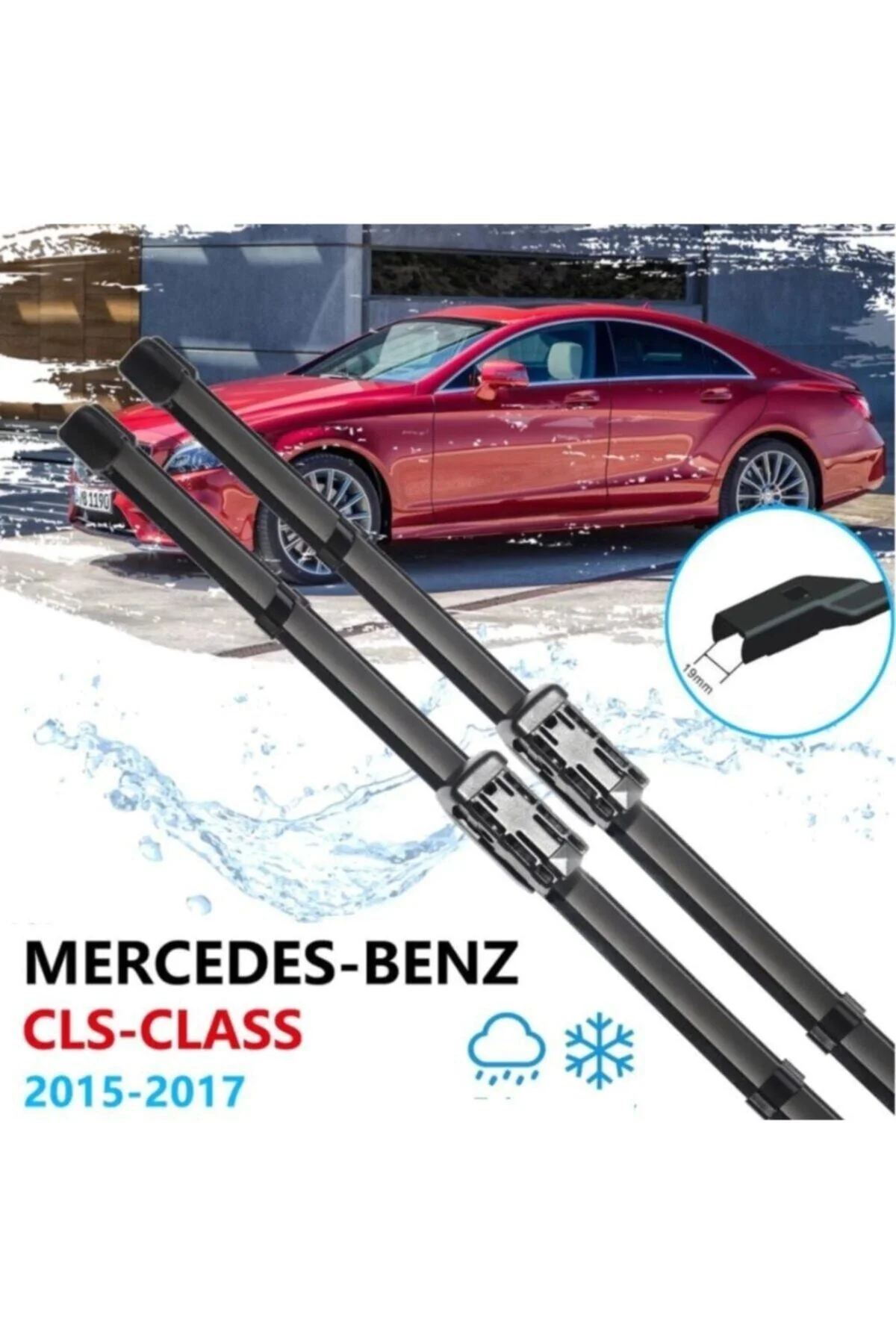 Mercedes Cls Ön Cam Muz Silecek Takımı 2015--2017