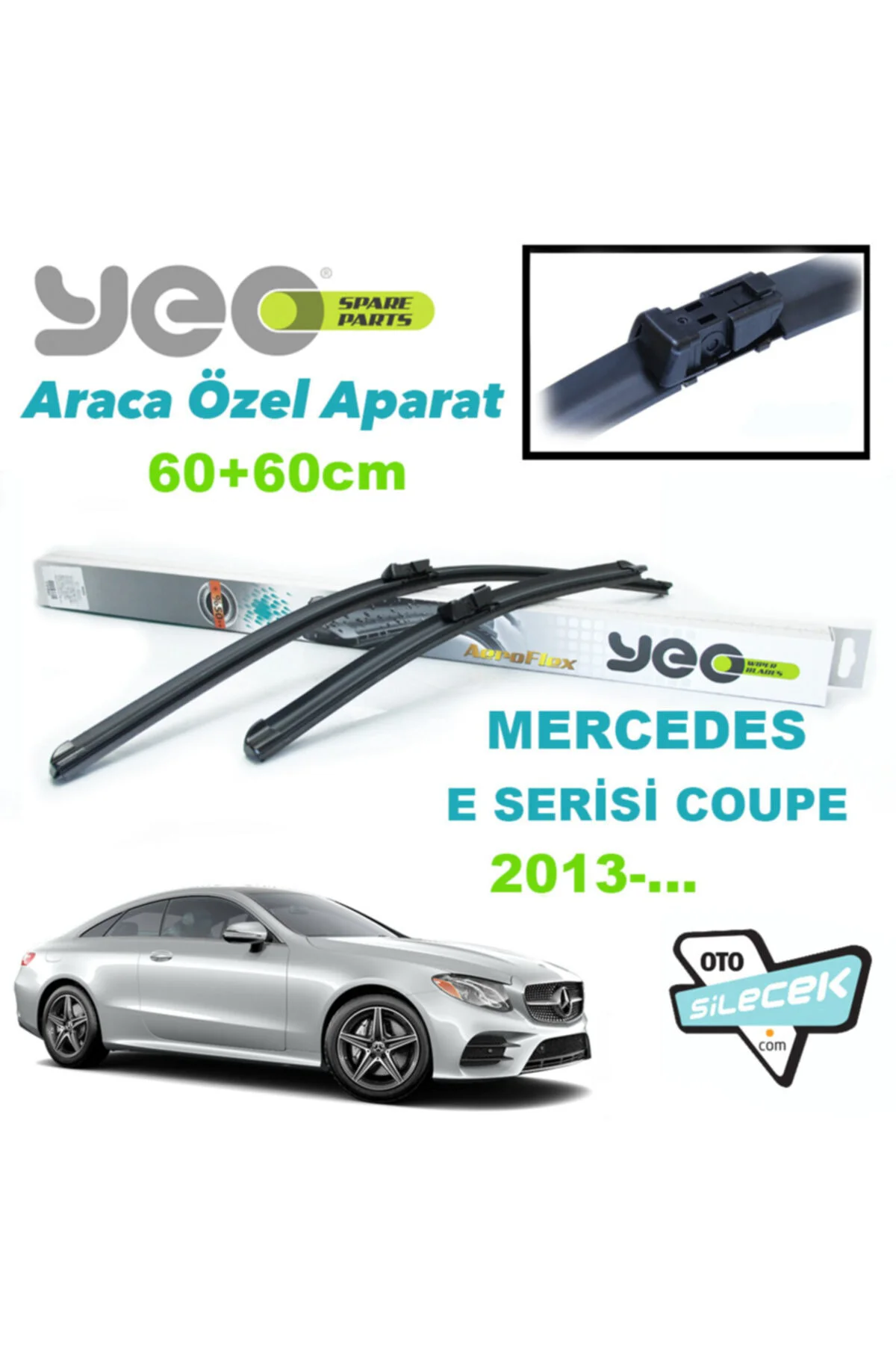 Mercedes E Seri Coupe / Cabrio Silecek Takımı Aeroflex 2013-..
