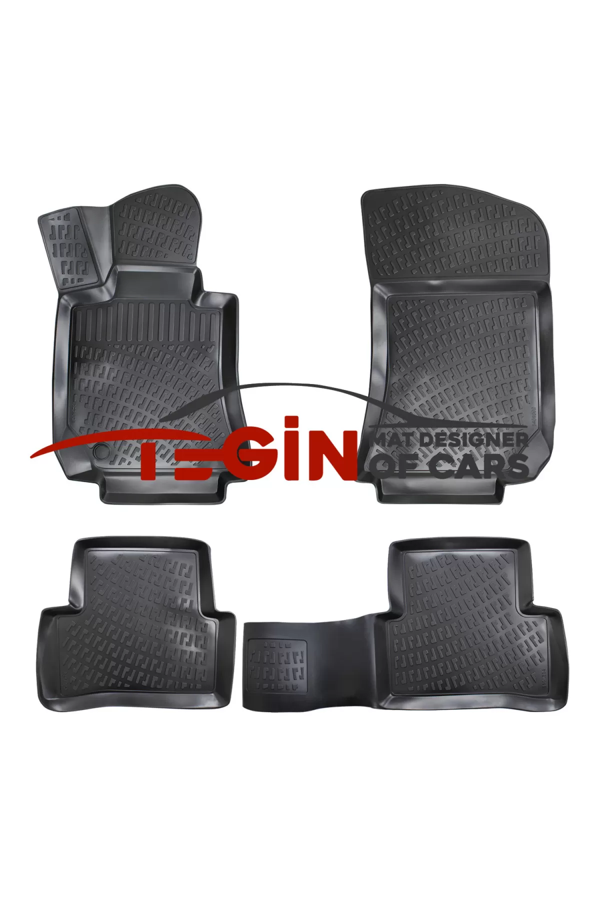 Mercedes E Serisi W212 3D Havuzlu Paspas 2011 Siyah