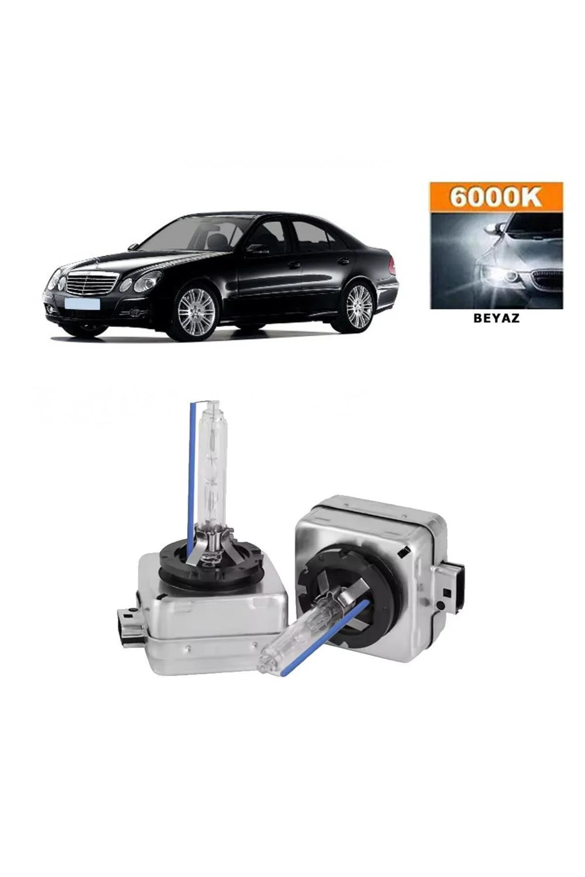 Mercedes E Serisi W212 2009-2016 Xenon D1S / D1R 6000K Beyaz HID Mercedes E Serisi W212 2009-2016 Xenon D1S / D1R 6000K Beyaz HID