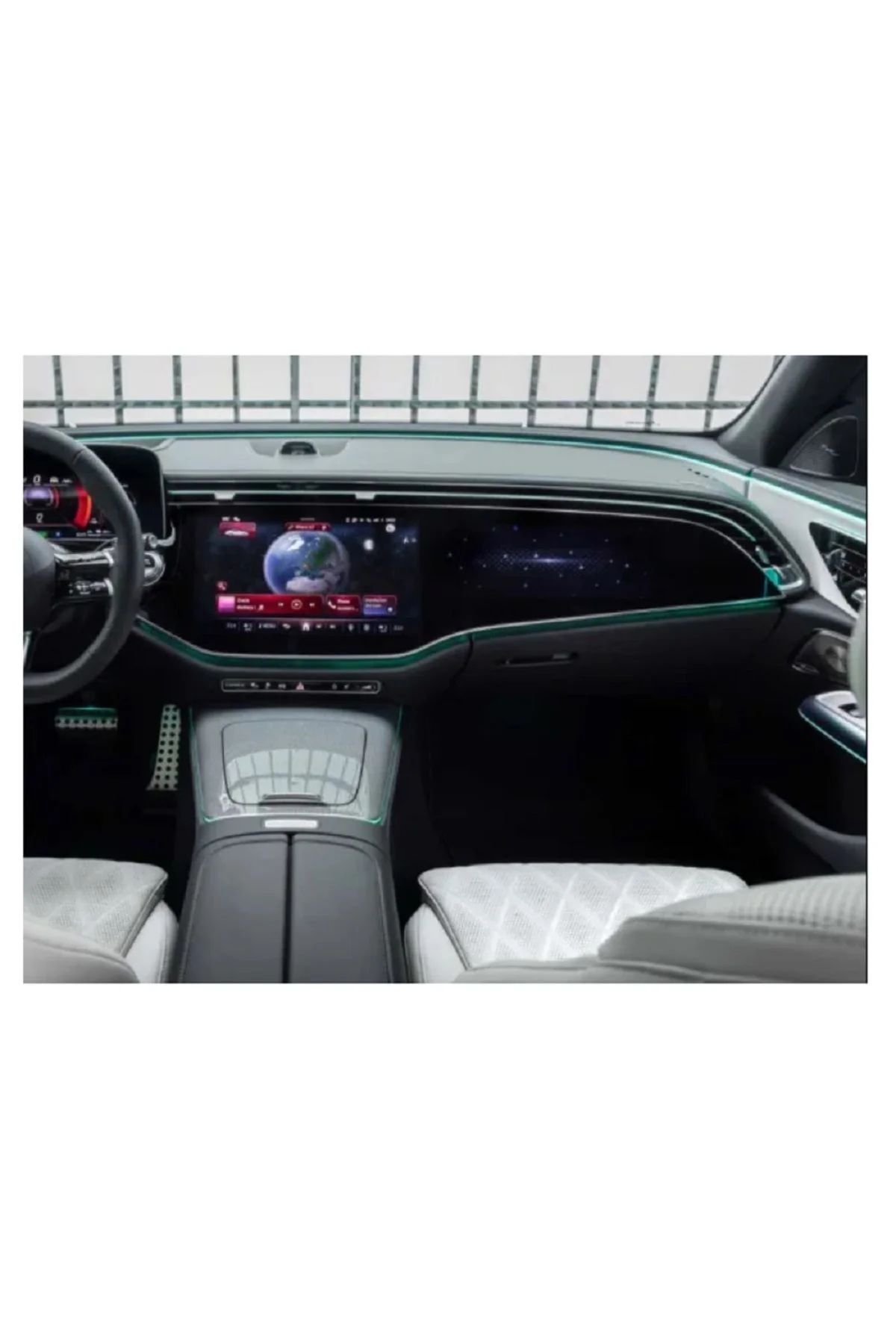 Mercedes E220 Uyumlu Multimedya Ve Yolcu Ekranı 9H Nano Ekran Kor