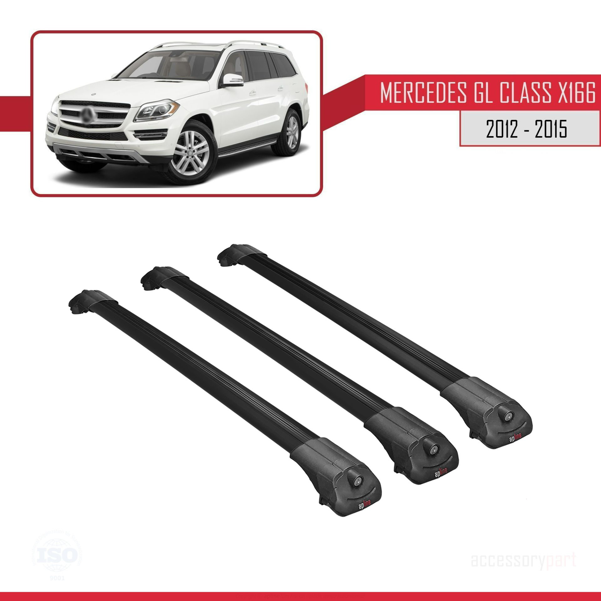 Mercedes GL Class (X166) 2012-2015 Arası ile uyumlu ACE-1 Ara Atk