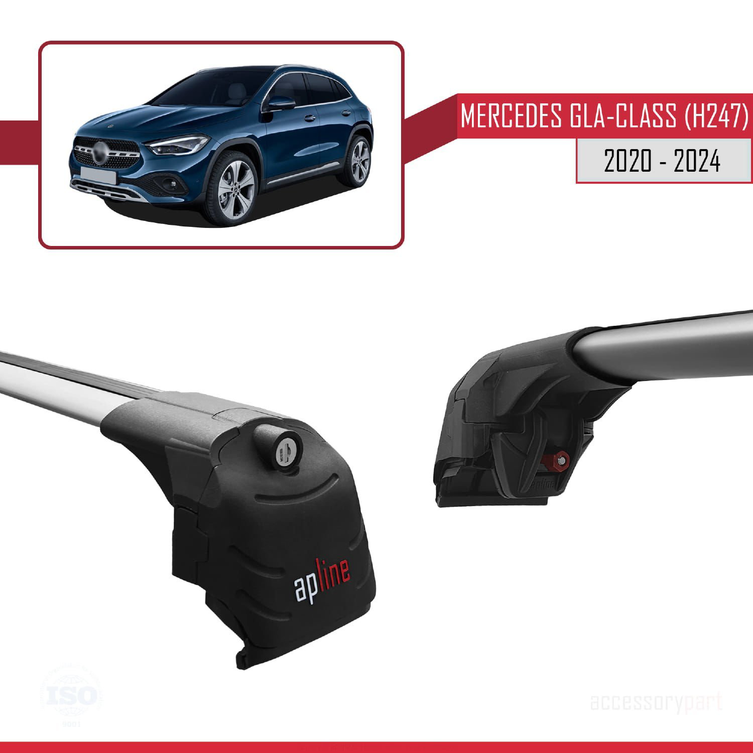 Mercedes Gla-Class (H247) 2020 ve Sonrası ile uyumlu ACE-2 Ara At
