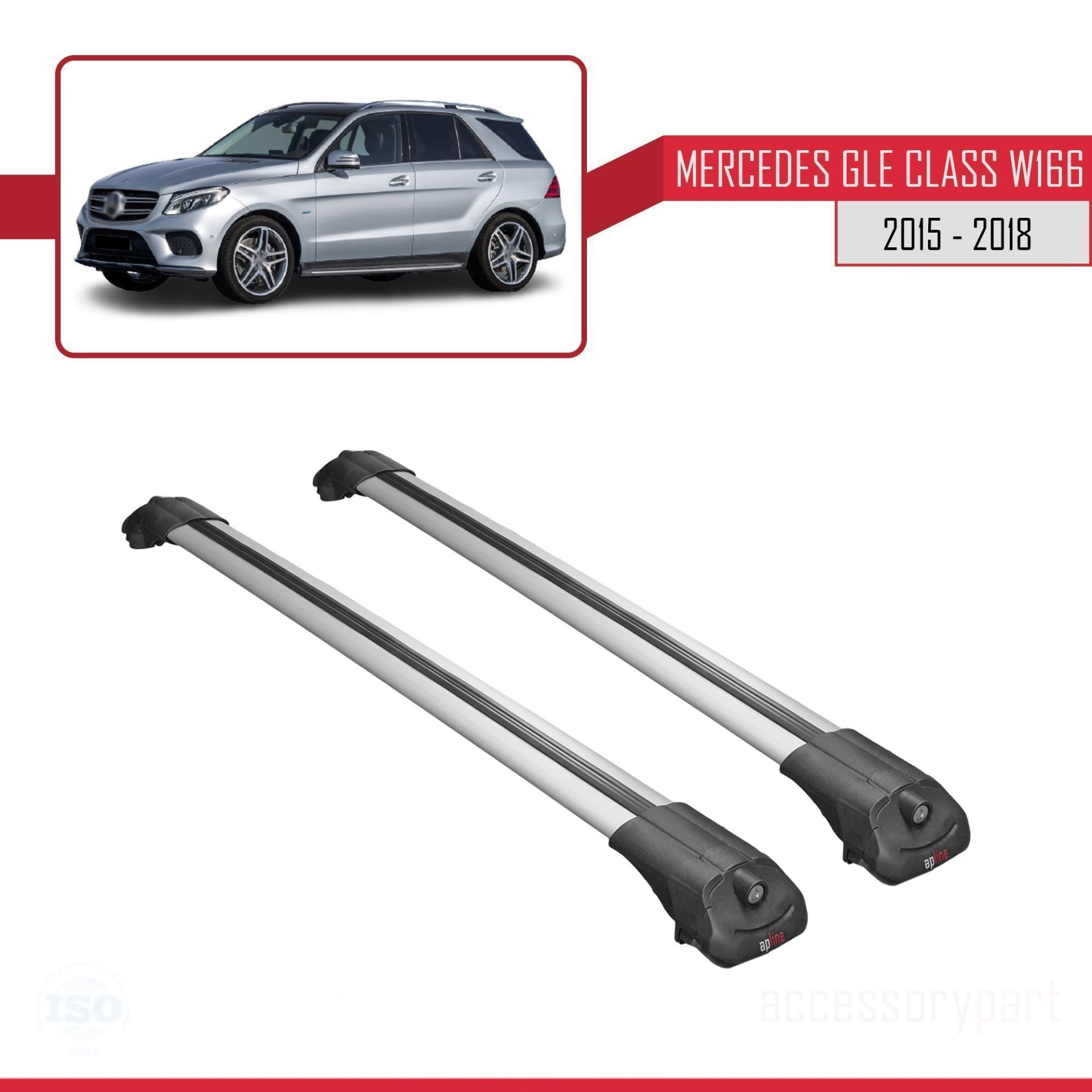 Mercedes GLE Class (W166) 2015-2018 Arası ile uyumlu ACE-1 Ara At