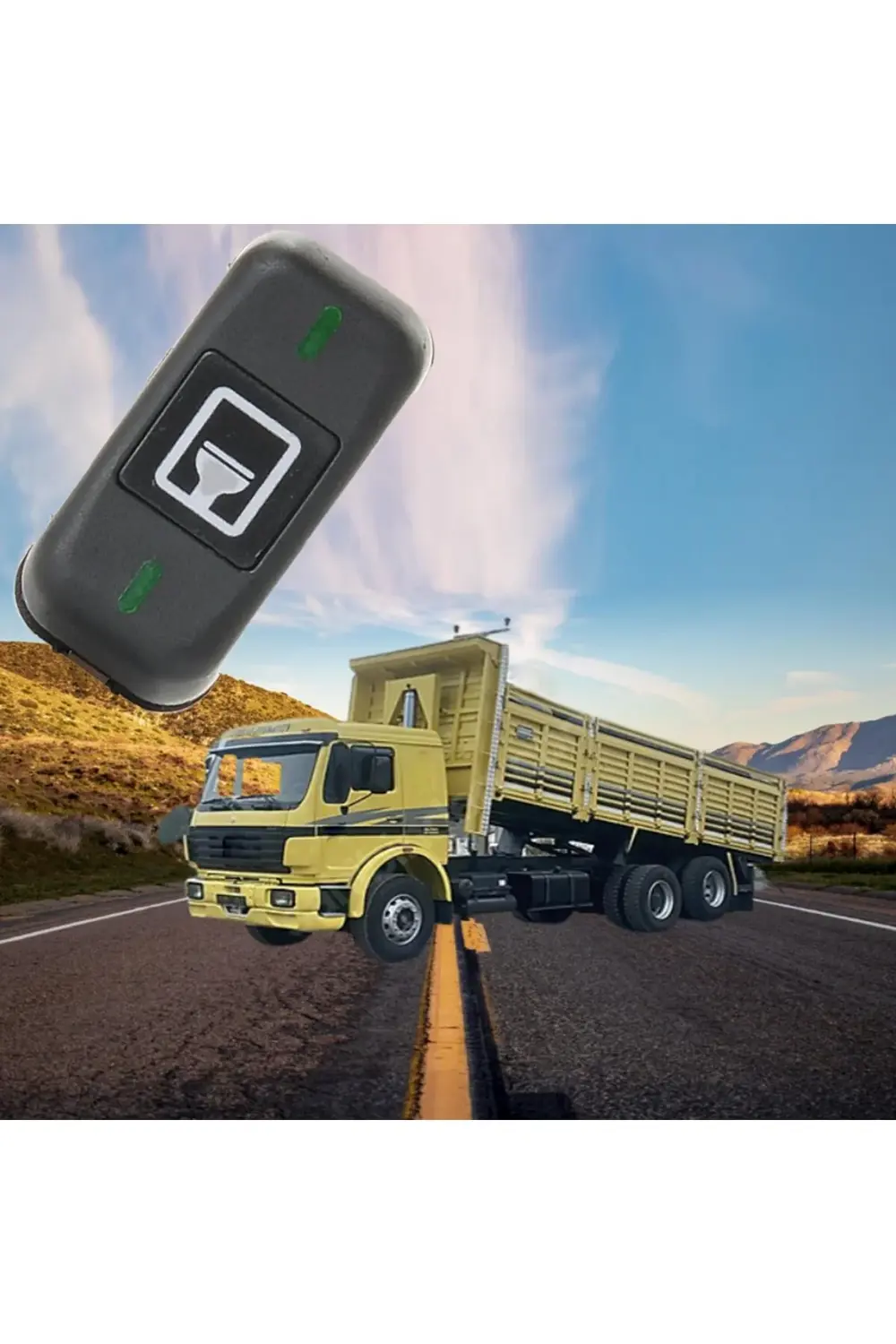 Mercedes Kamyon 2521 - 2527 Damper Anahtarı 8 Pinli