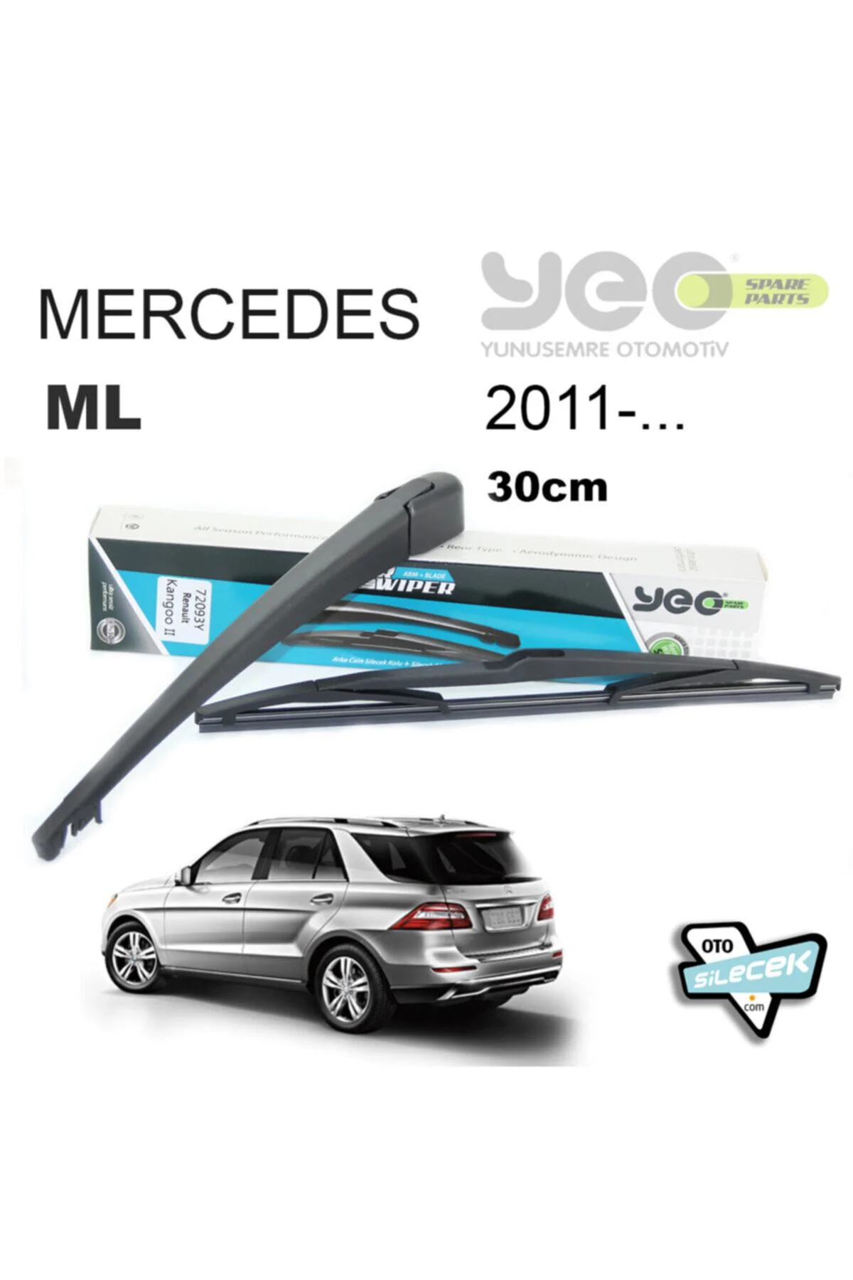 Mercedes Ml Arka Silecek Kolu Set 2011-..