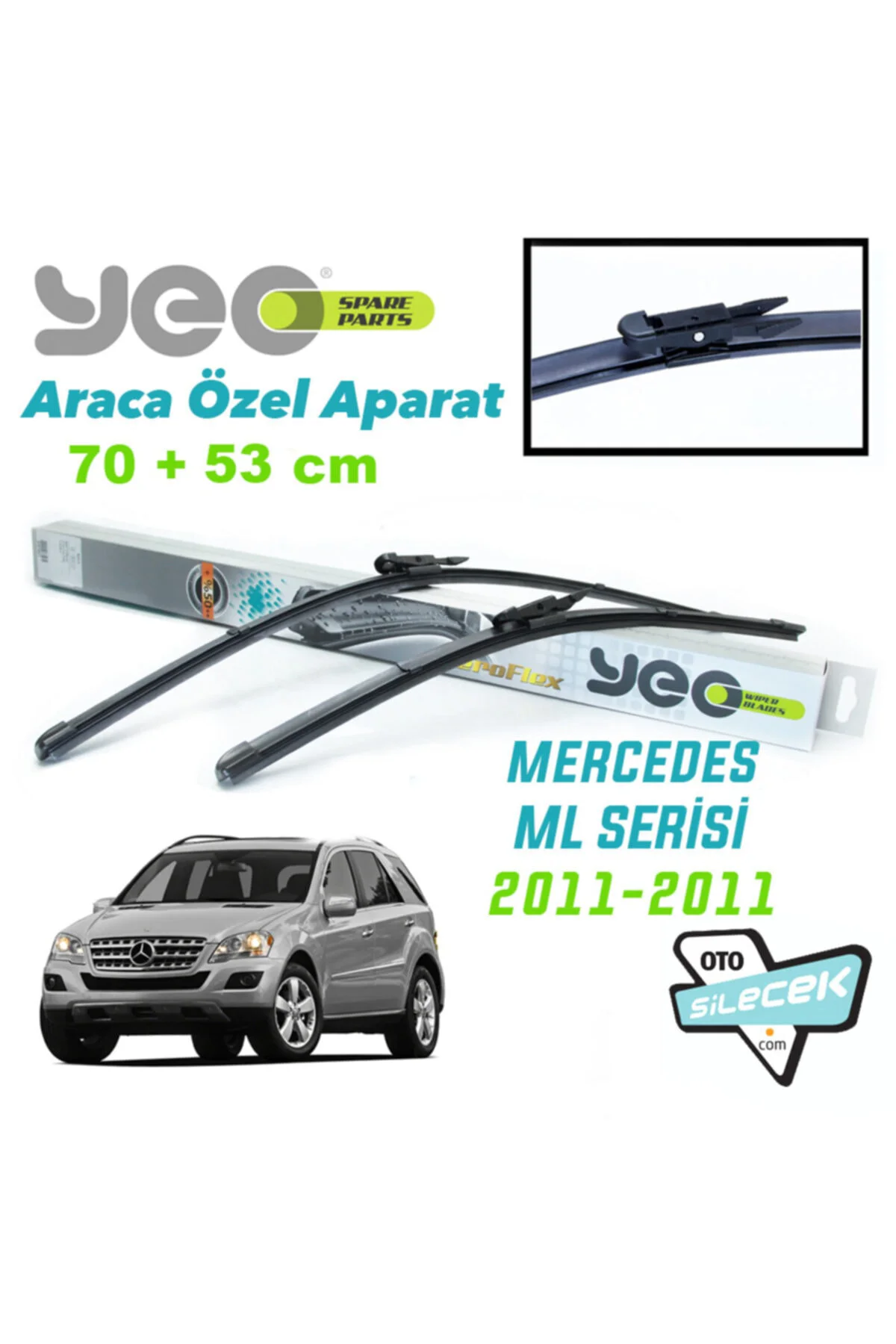 Mercedes Ml Serisi Ön Silecek Takımı 2011-2011 Aeroflex Fiyatı, Yorumları ve Özellikleri