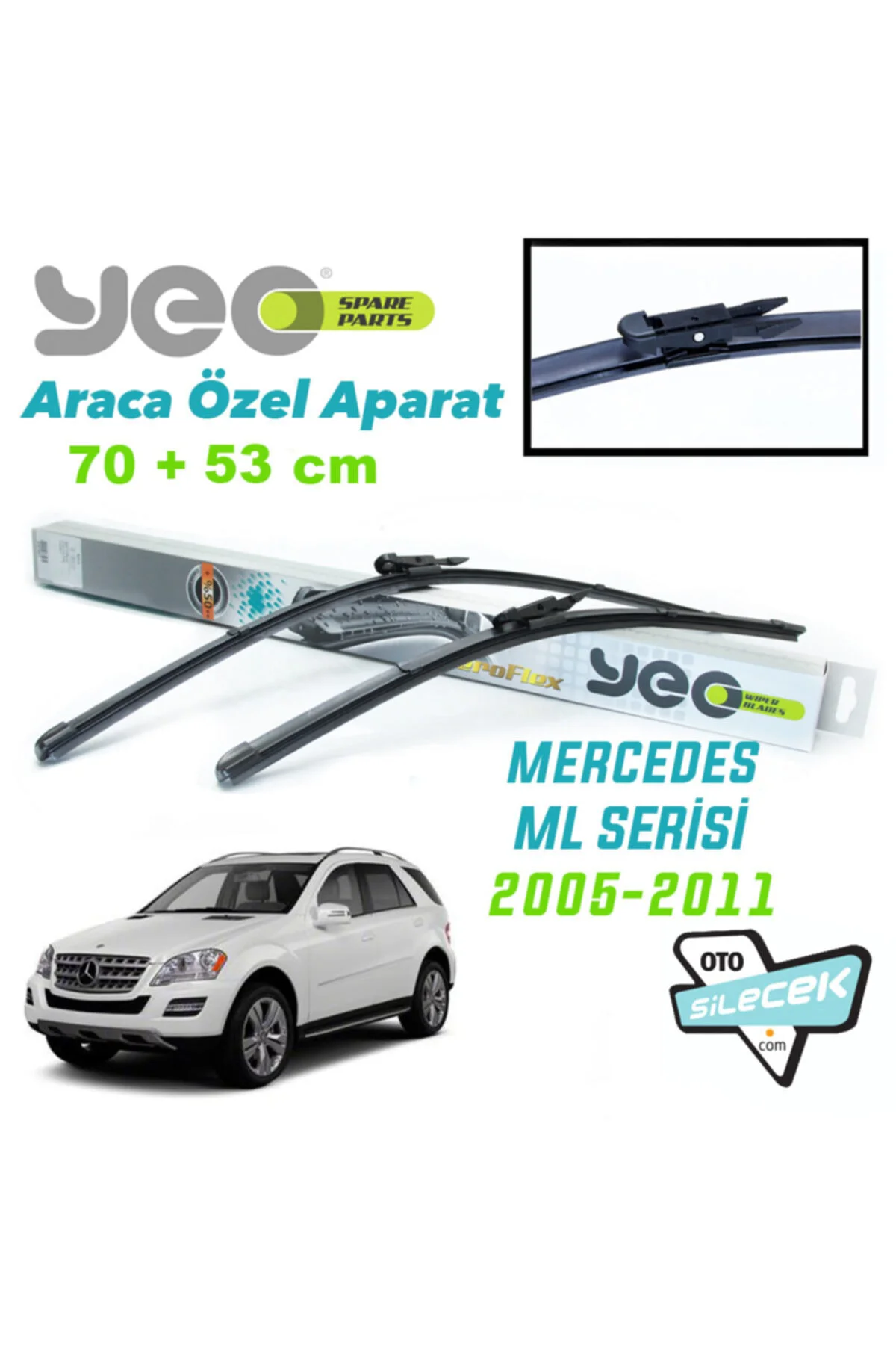 Mercedes Ml Serisi Ön Silecek Takımı 2005-2011 Aeroflex