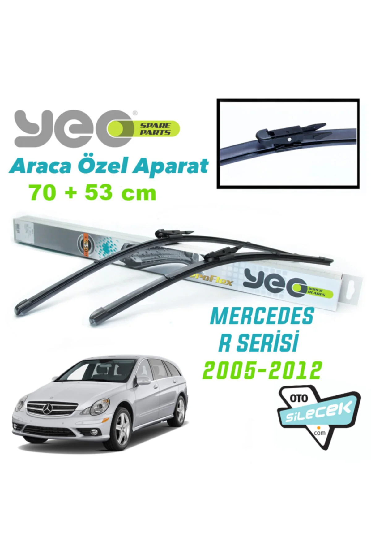 Mercedes R Serisi Ön Silecek Takımı 2005-2012 Aeroflex