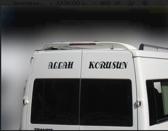 Mercedes Sprinter Uyumlu Spoiler -2007 (Transit Spoiler )