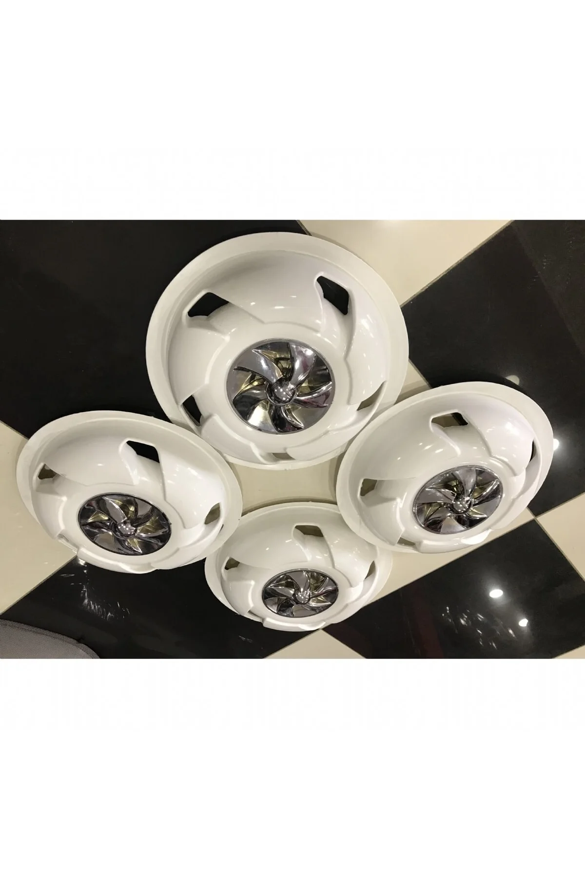 Mercedes Sprinter Fırfırlı Plastik 16 Inç Jant Kapağı 4adet,5 Bi - Görsel 7