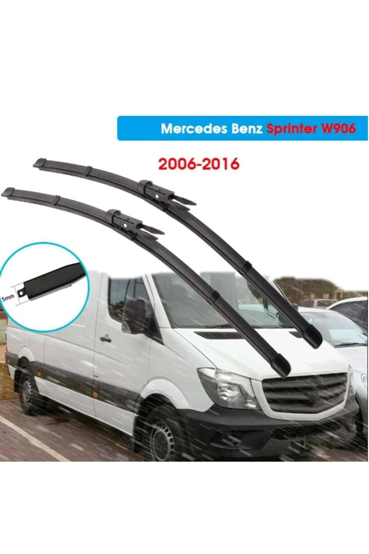 Mercedes Sprinter Ön Cam Silecek Süpürgesi Takimi 2006--2015 451263077Uyumlu