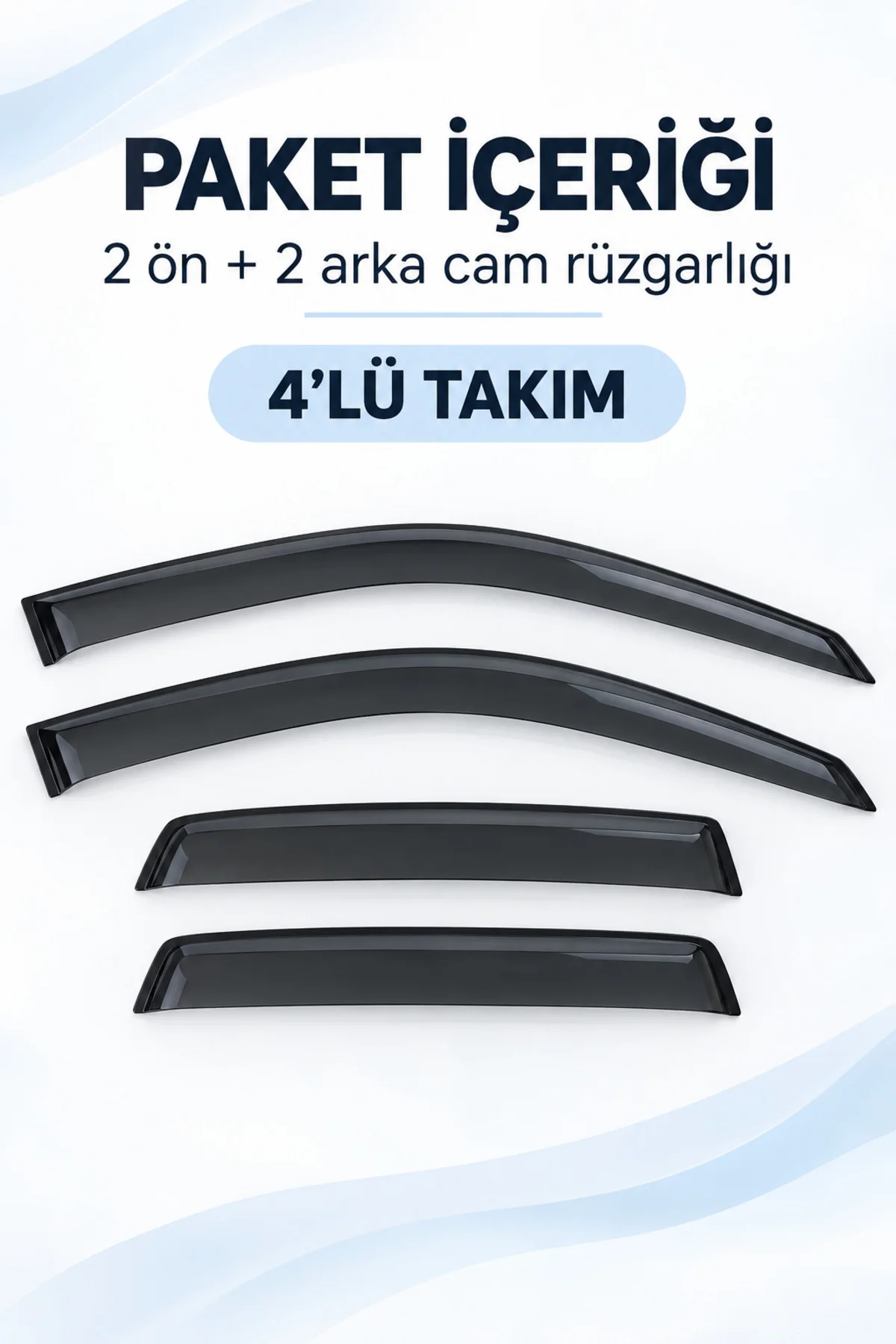 Mercedes Viano Trend 2004-2014 Mügen Cam Rüzgarlığı (4'lü) Fiyatı, Yorumları ve Özellikleri